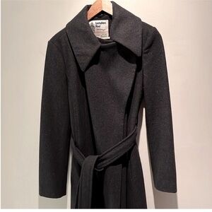 London Fog Wool coat gray size small